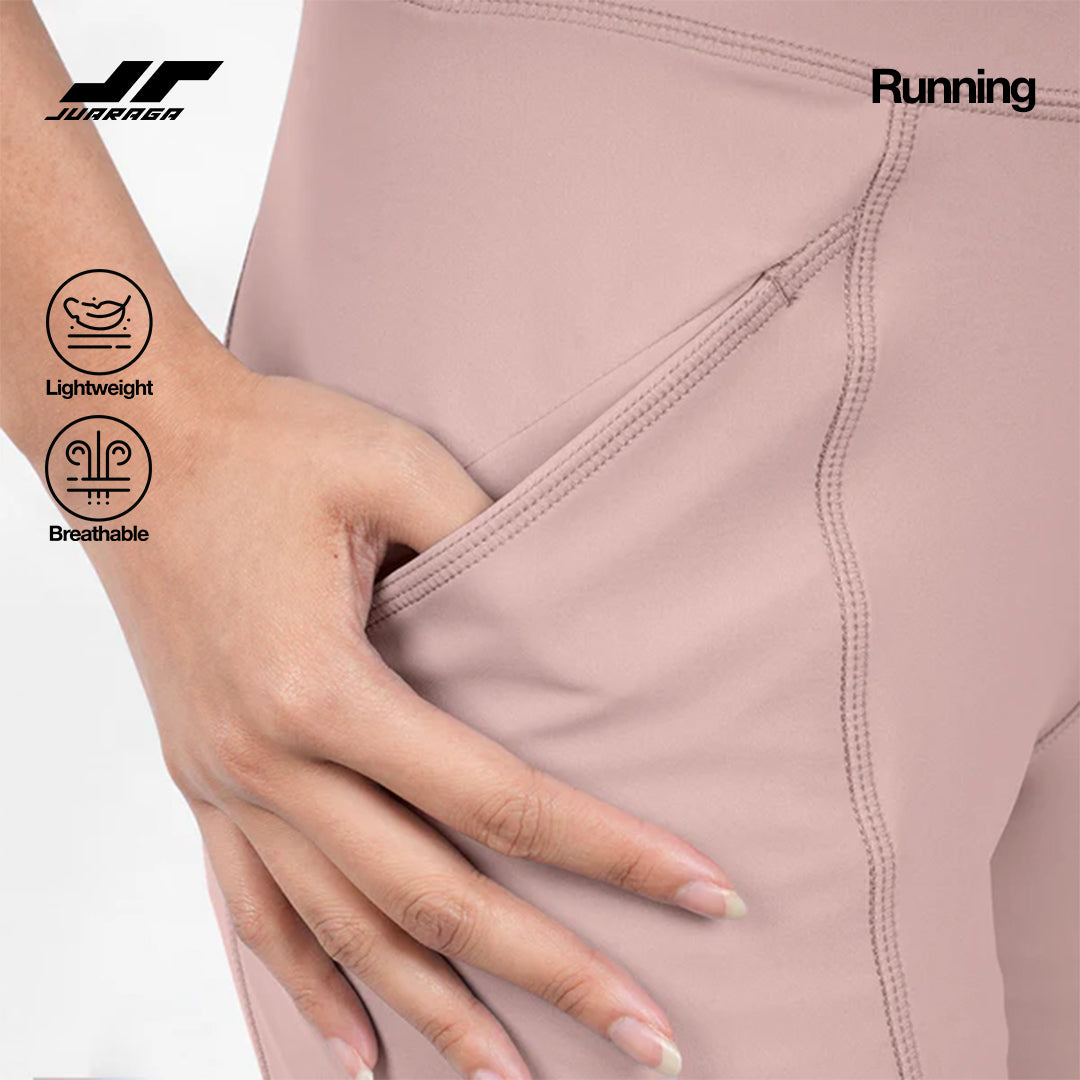 Juaraga Legging Sport - Wanita JR Trail - Ungu Mauve