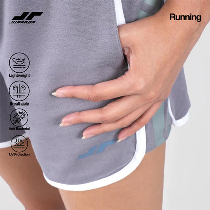 Juaraga Celana Pendek - Wanita JR Casual - Abu