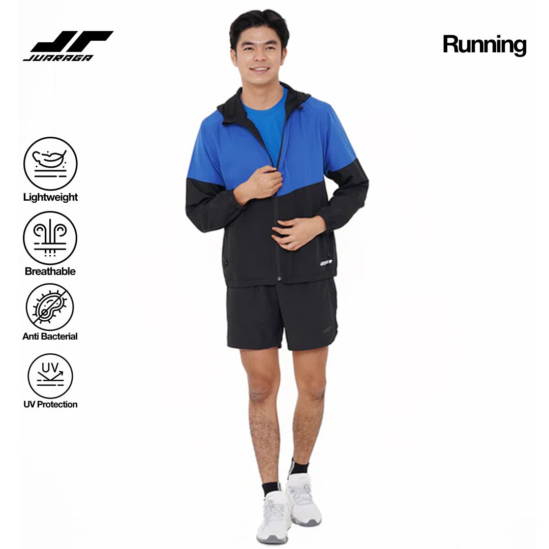 Juaraga Jaket Sport - Pria JR Endurance - Hitam