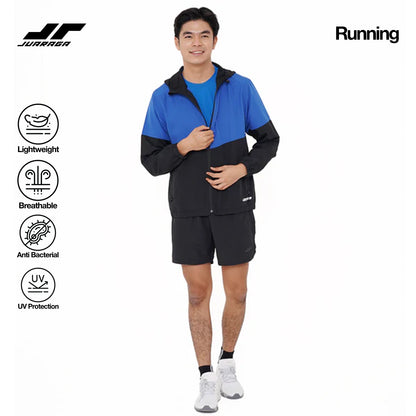Juaraga Jaket Sport - Pria JR Endurance - Hitam