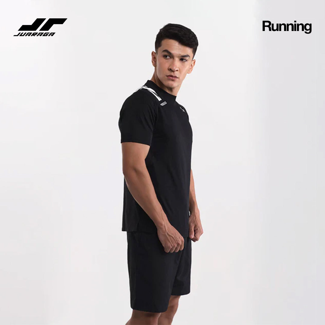 Juaraga Jersey Sport - Pria JR Force - Hitam