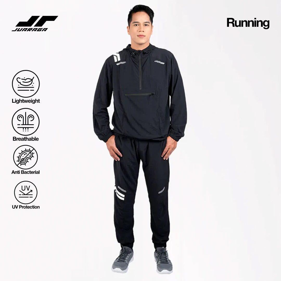 Juaraga Jaket Sport - Pria JR Force - Hitam