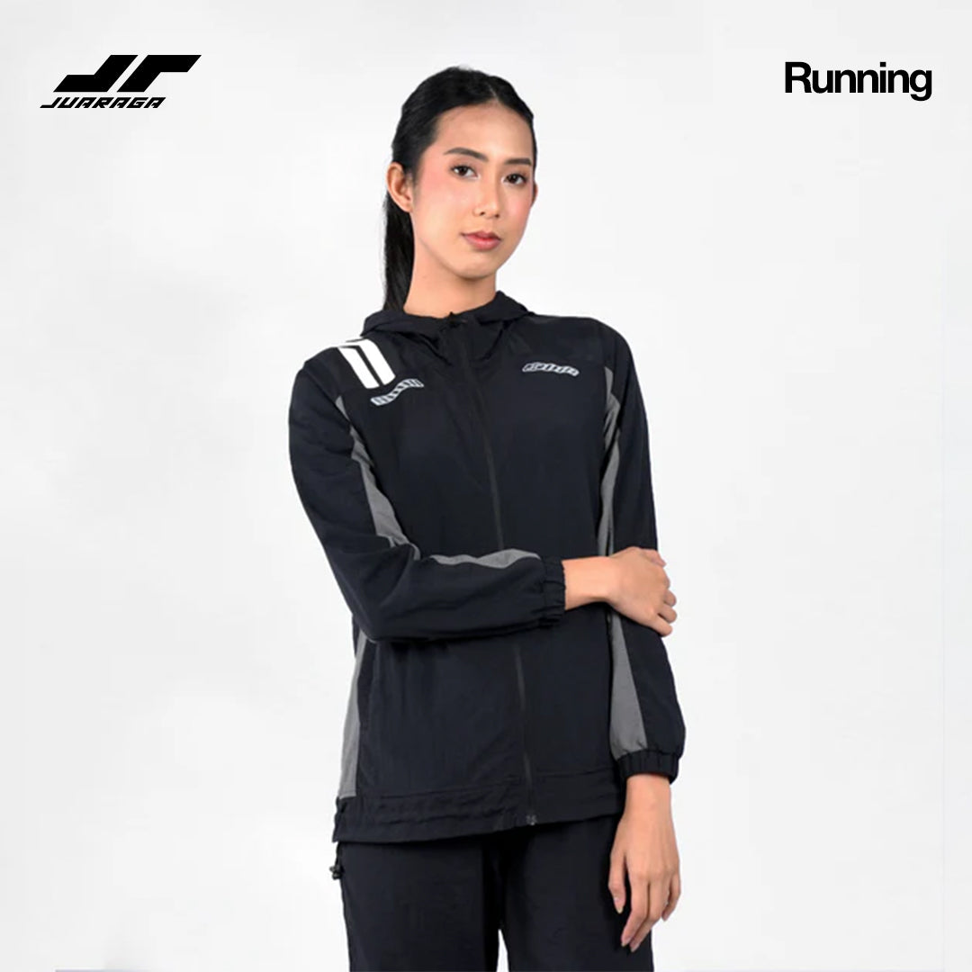 Juaraga Jaket Sport - Women JR Force - Hitam
