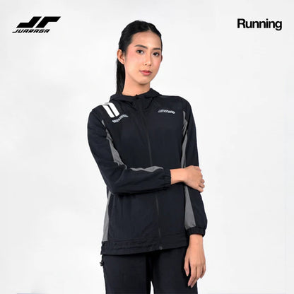 Juaraga Jaket Sport - Women JR Force - Hitam