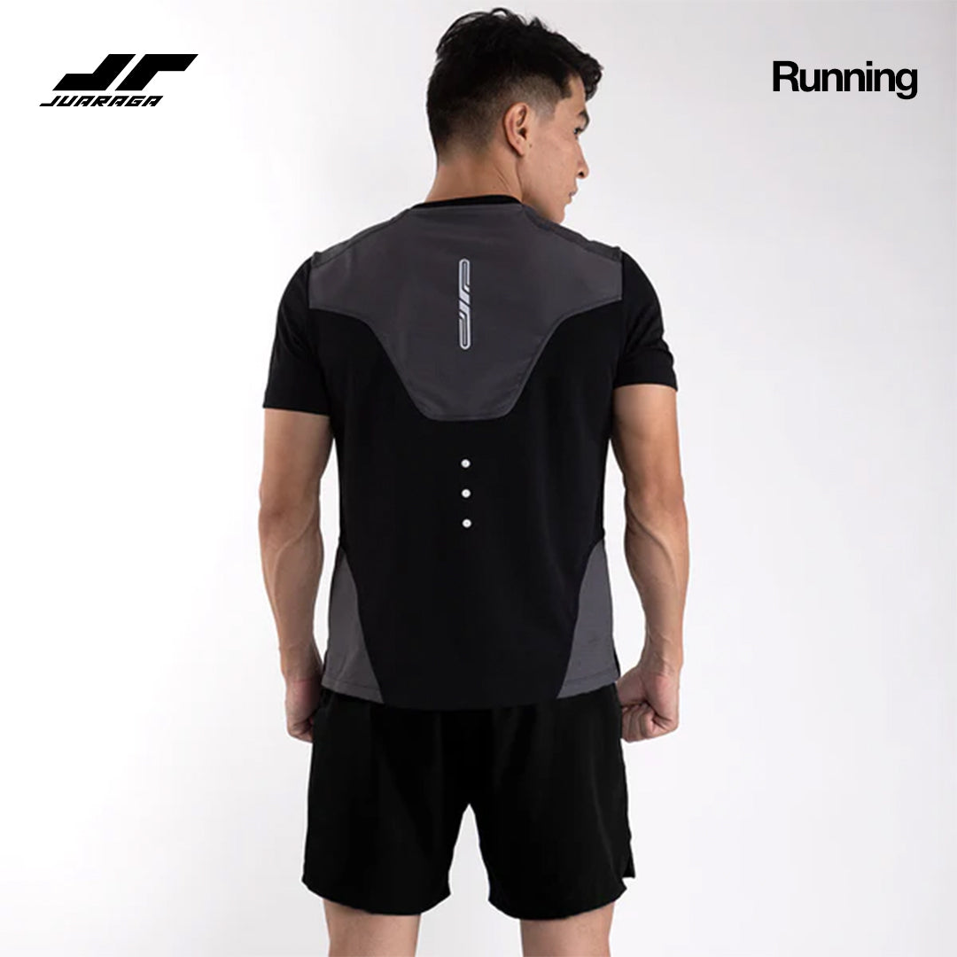 Juaraga Jersey Sport - Pria JR Max - Hitam