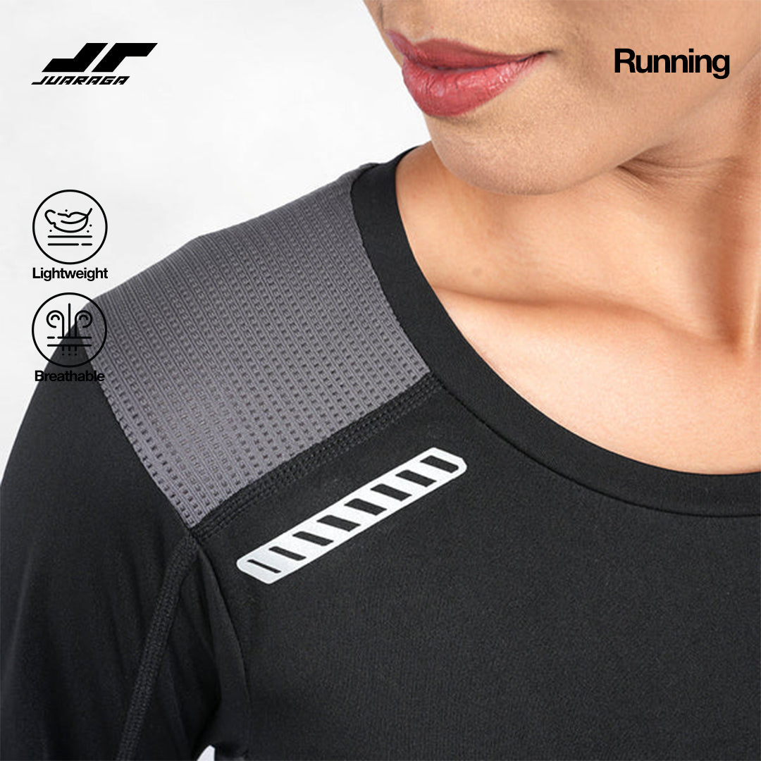 Juaraga Jersey Sport - Wanita JR Max - Hitam