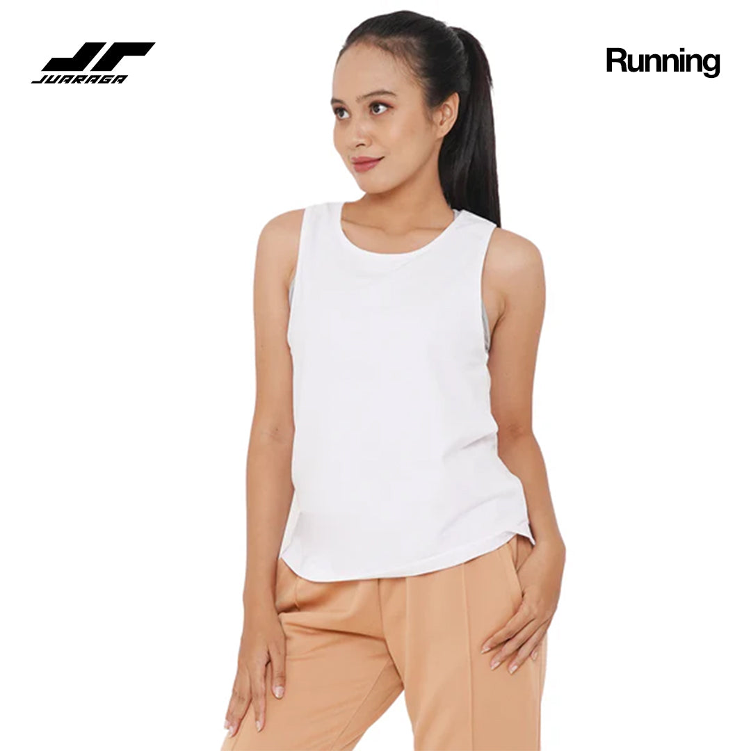 Juaraga Tank Top - Wanita JR Mild - Putih