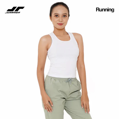Juaraga Tank Top - Wanita JR Slim - Putih