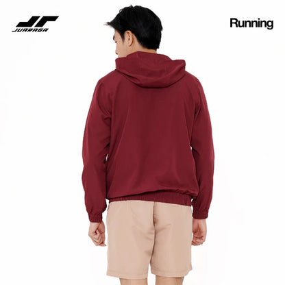Juaraga Jaket Casual - Pria JR Supreme - Merah Maroon