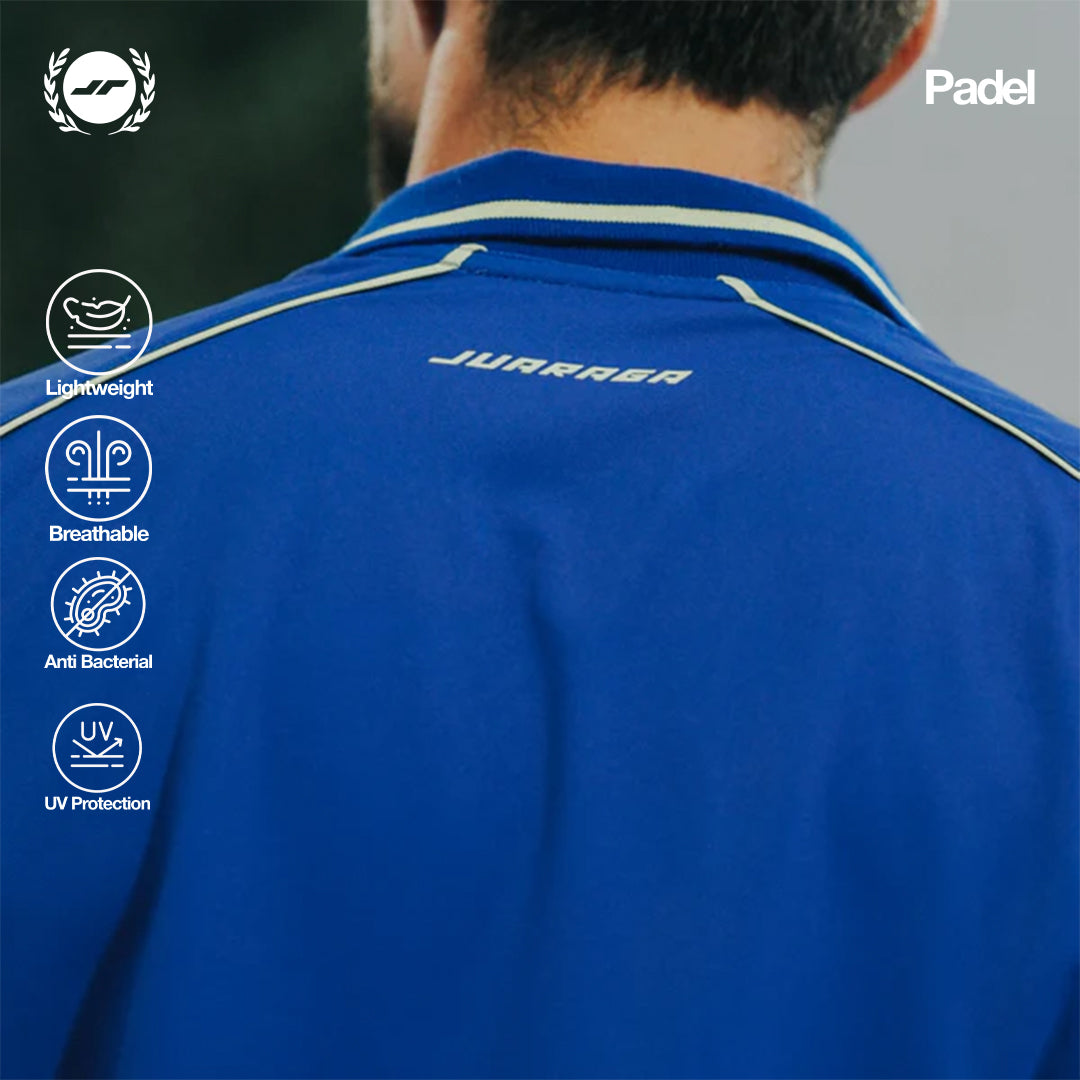 Juaraga Polo Shirt Jersey Padel Axis  - Blue