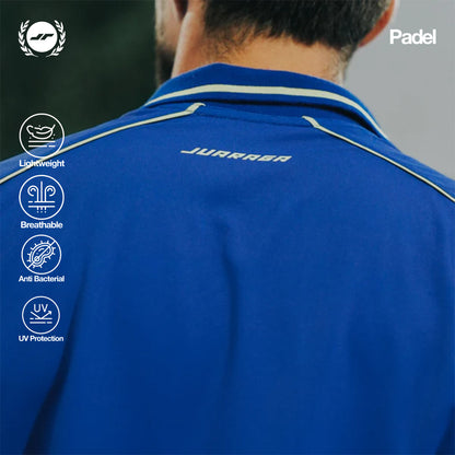 Juaraga Polo Shirt Jersey Padel Axis  - Blue