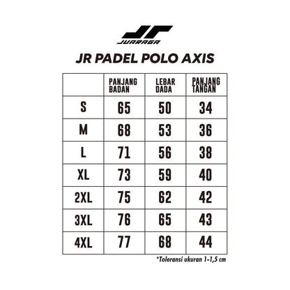 Juaraga Padel Axis Polo Shirt Jersey - White