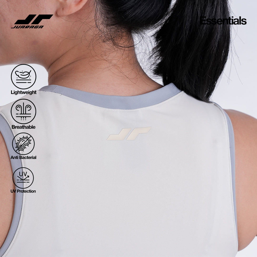 Juaraga Sport Bra - Wanita JR Cross - Putih Ivory