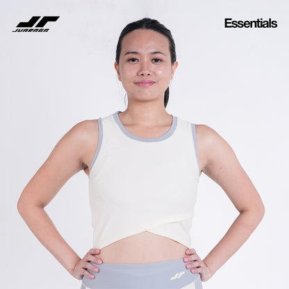 Juaraga Sport Bra - Wanita JR Cross - Putih Ivory