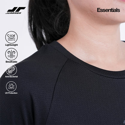 Juaraga Jersey Casual - Wanita JR Grind - Hitam