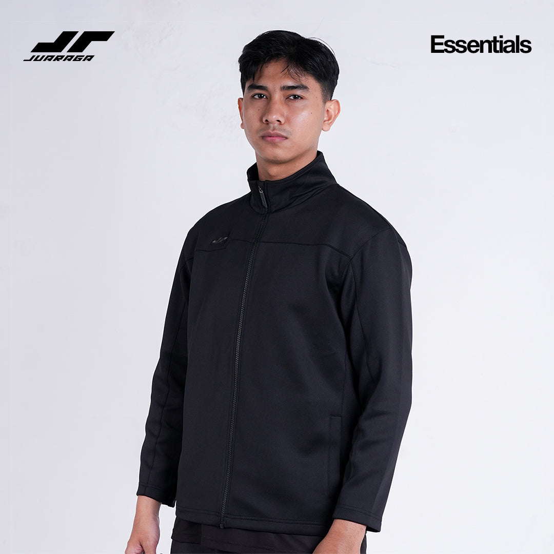 Juaraga Jaket Casual - Pria JR Signature - Hitam