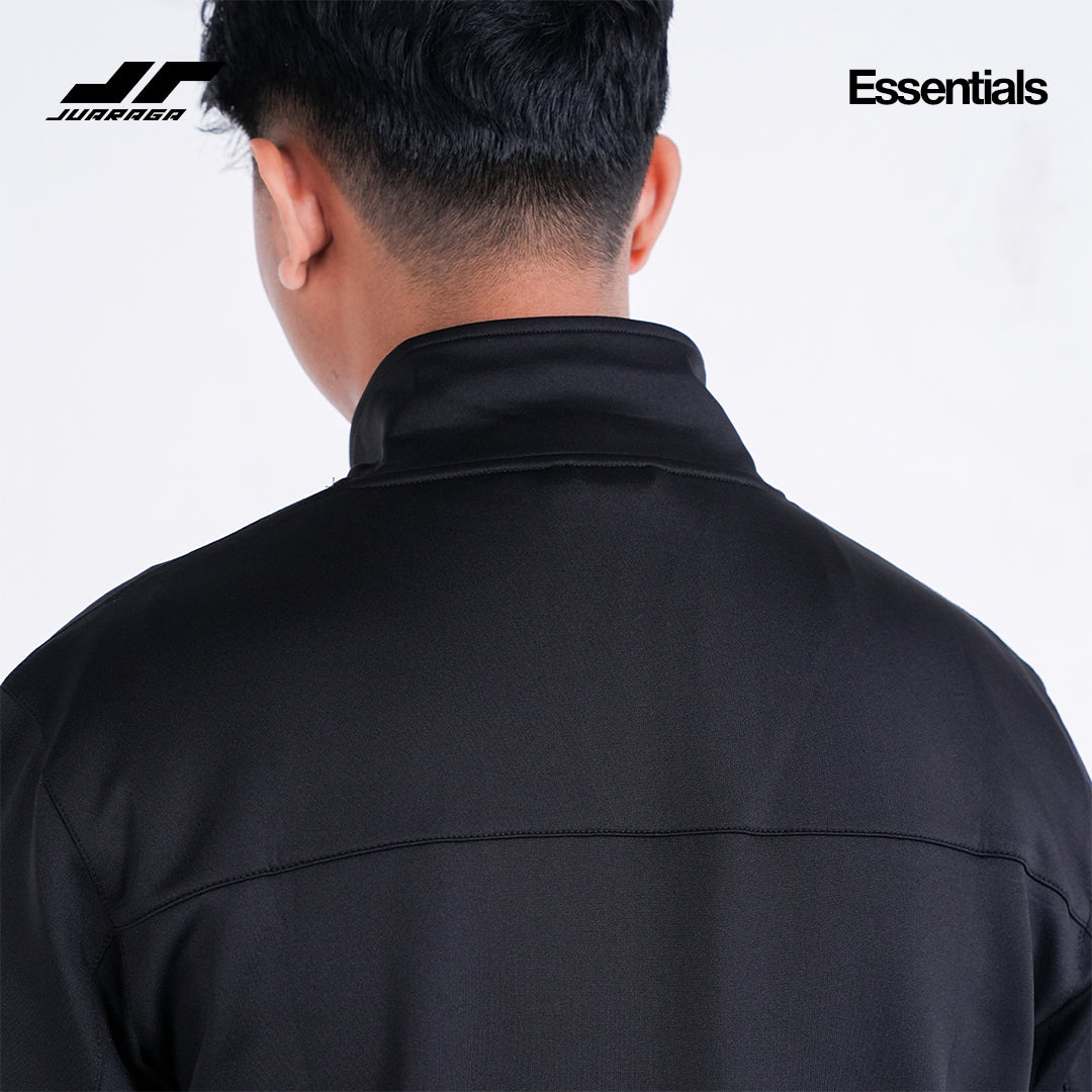 Juaraga Jaket Casual - Pria JR Signature - Hitam