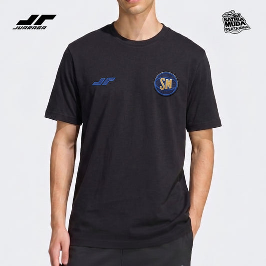 Juaraga Satria Muda T Shirt Spinball -  Black