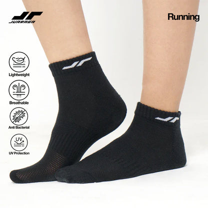 Juaraga Kaos Kaki - JR Ankle - Hitam