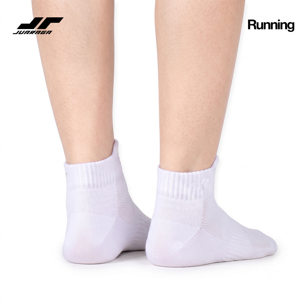 Juaraga Kaos Kaki - JR Mid Cushion - Putih