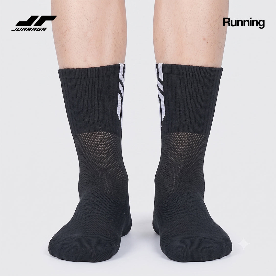 Juaraga Kaos Kaki - JR Quarter - Hitam