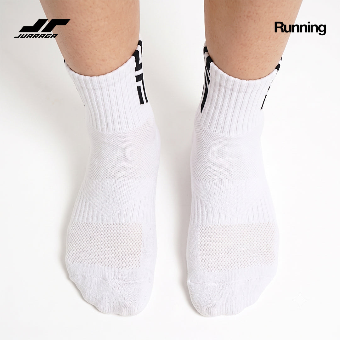Juaraga Kaos Kaki - JR Quarter - Putih