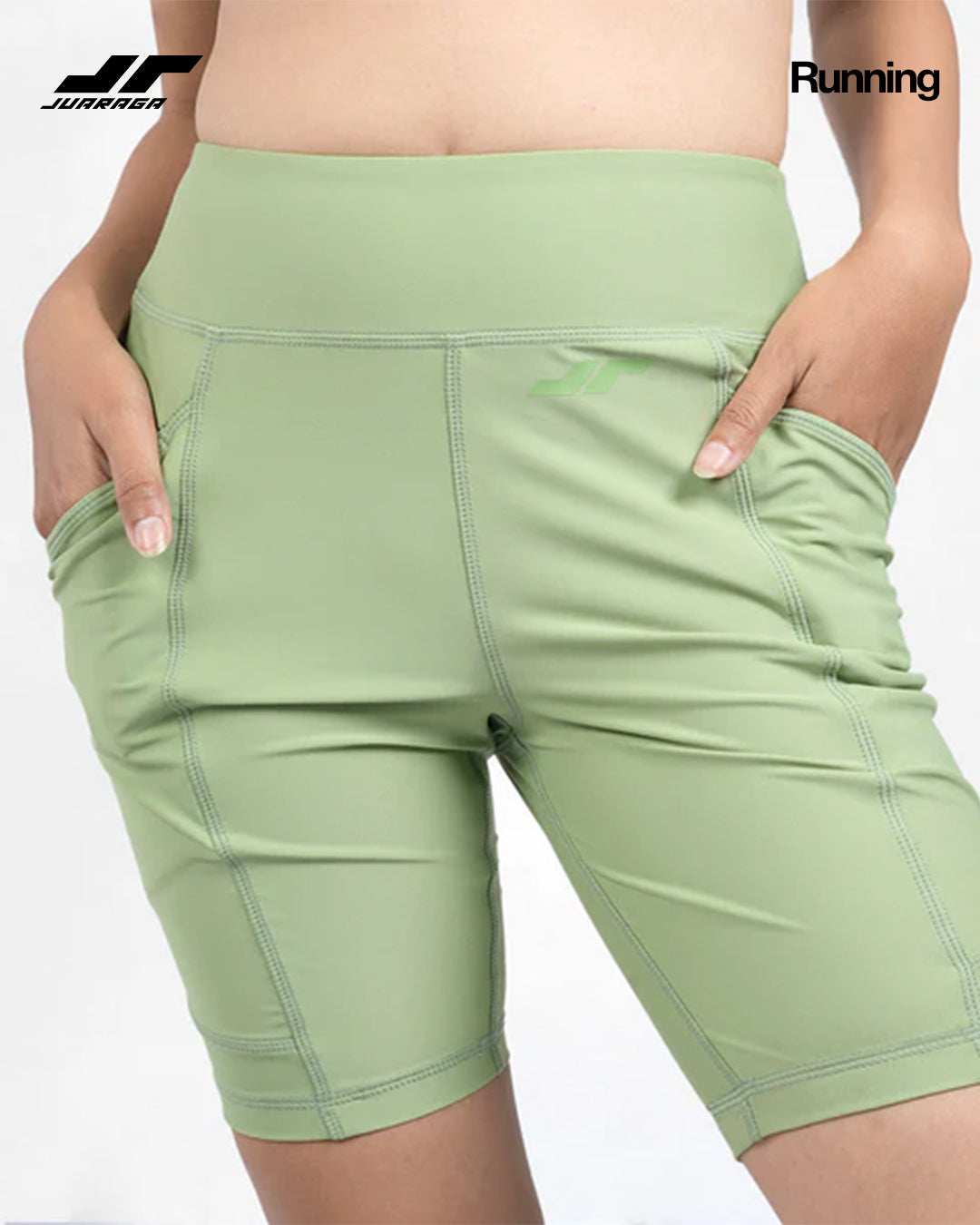 Juaraga Legging Sport - Wanita JR Trail - Hijau Olive