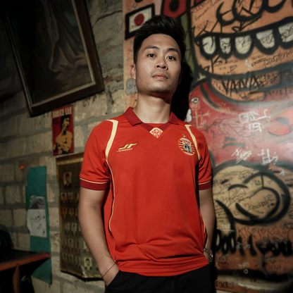 Official Merchandise - Juaraga Persija Jersey Stadium Version ShortSleeve Home 2025 - Merah