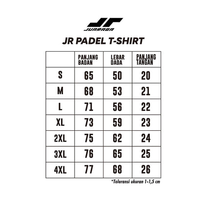 Juaraga Padel T Shirt Globo - Black