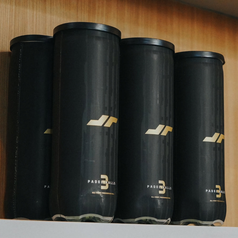 Juaraga Premium Bola Padel N3X - Isi 3 with Can and International Standard - Woven Cloth