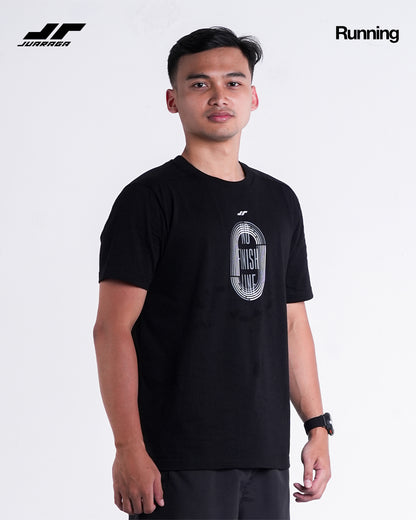 Juaraga T-Shirt Running Limiteless - Black