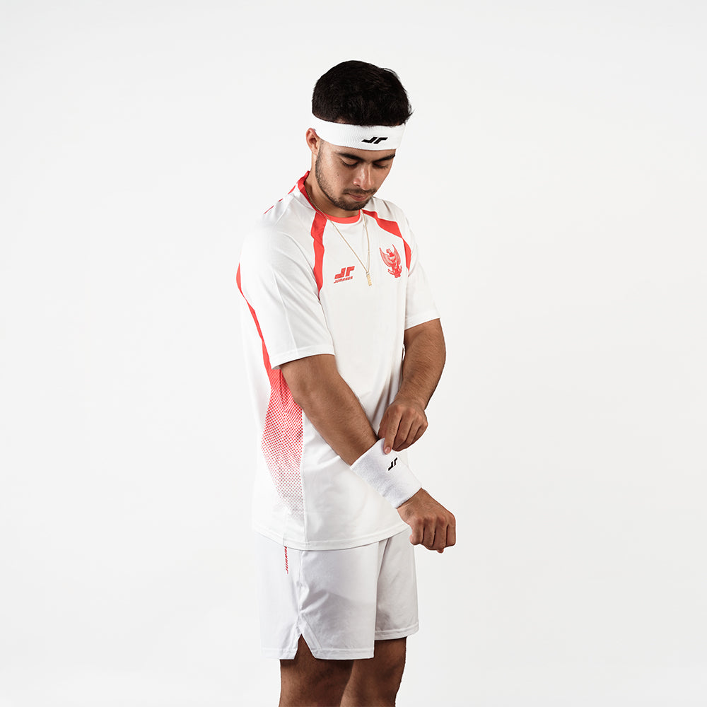 Juaraga Jersey Official Tim Nasional Padel Indonesia - Men - Red & White