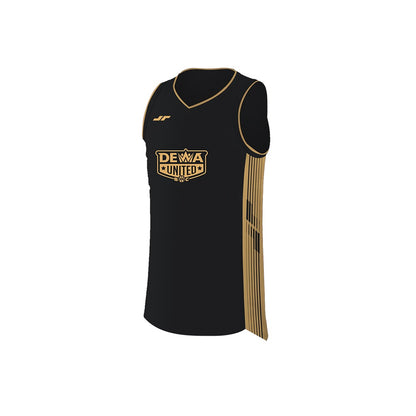 Juaraga Dewa United Basketball Jersey Training - Hitam