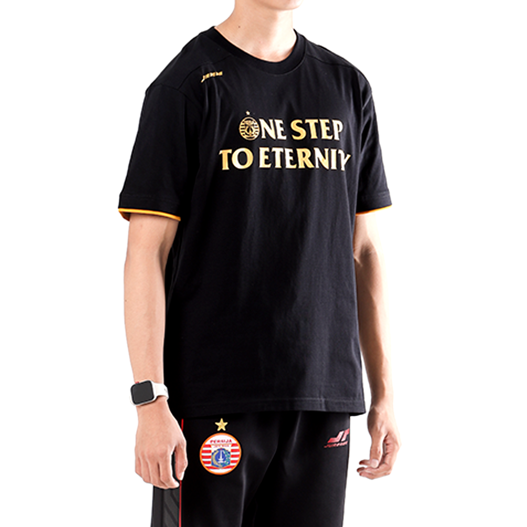 Juaraga Persija T-Shirt ONE STEP TO ETERNITY – Black Gold Special Edition