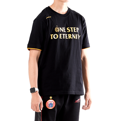 Juaraga Persija T-Shirt ONE STEP TO ETERNITY – Black Gold Special Edition