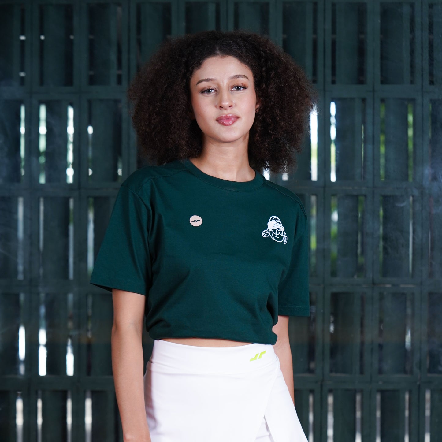 Juaraga JR Crew Crocodile Tee – Premium Cotton Padel T-Shirt Soft Feel Graphic Lifestyle - Padel Collection 2026