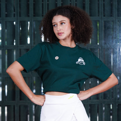 Juaraga JR Crew Crocodile Tee – Premium Cotton Padel T-Shirt Soft Feel Graphic Lifestyle - Padel Collection 2026