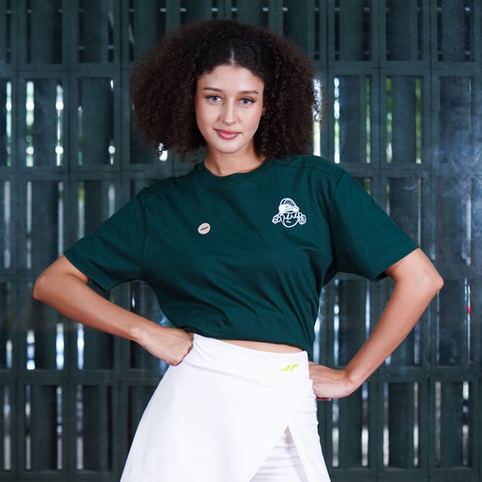 Juaraga JR Crew Crocodile Tee – Premium Cotton Padel T-Shirt Soft Feel Graphic Lifestyle - Padel Collection 2026