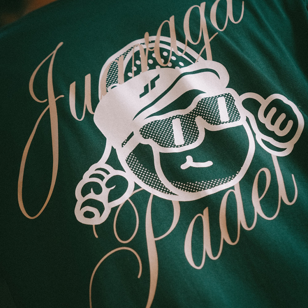 Juaraga JR Crew Crocodile Tee – Premium Cotton Padel T-Shirt Soft Feel Graphic Lifestyle - Padel Collection 2026