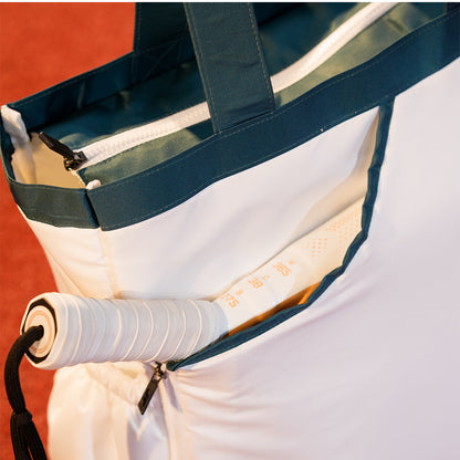 Juaraga JR Rover Bag – Padel Tote Teal White 1 Slot Raket Lightweight Sport Lifestyle - Padel Collection 2026