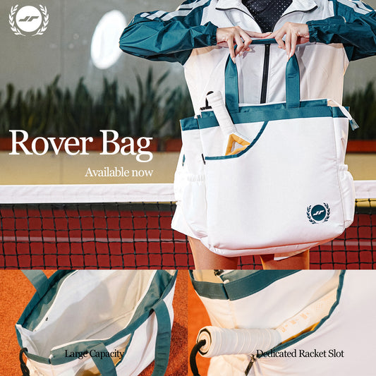 Juaraga JR Rover Bag – Padel Tote Teal White 1 Slot Raket Lightweight Sport Lifestyle - Padel Collection 2026