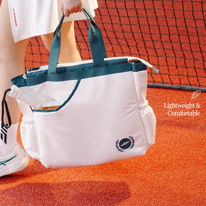 Juaraga JR Rover Bag – Padel Tote Teal White 1 Slot Raket Lightweight Sport Lifestyle - Padel Collection 2026