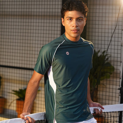 Juaraga JR Brio Jersey Teal – Performance Padel Jersey Raglan Anti UV Quick Dry - Padel Collection 2026