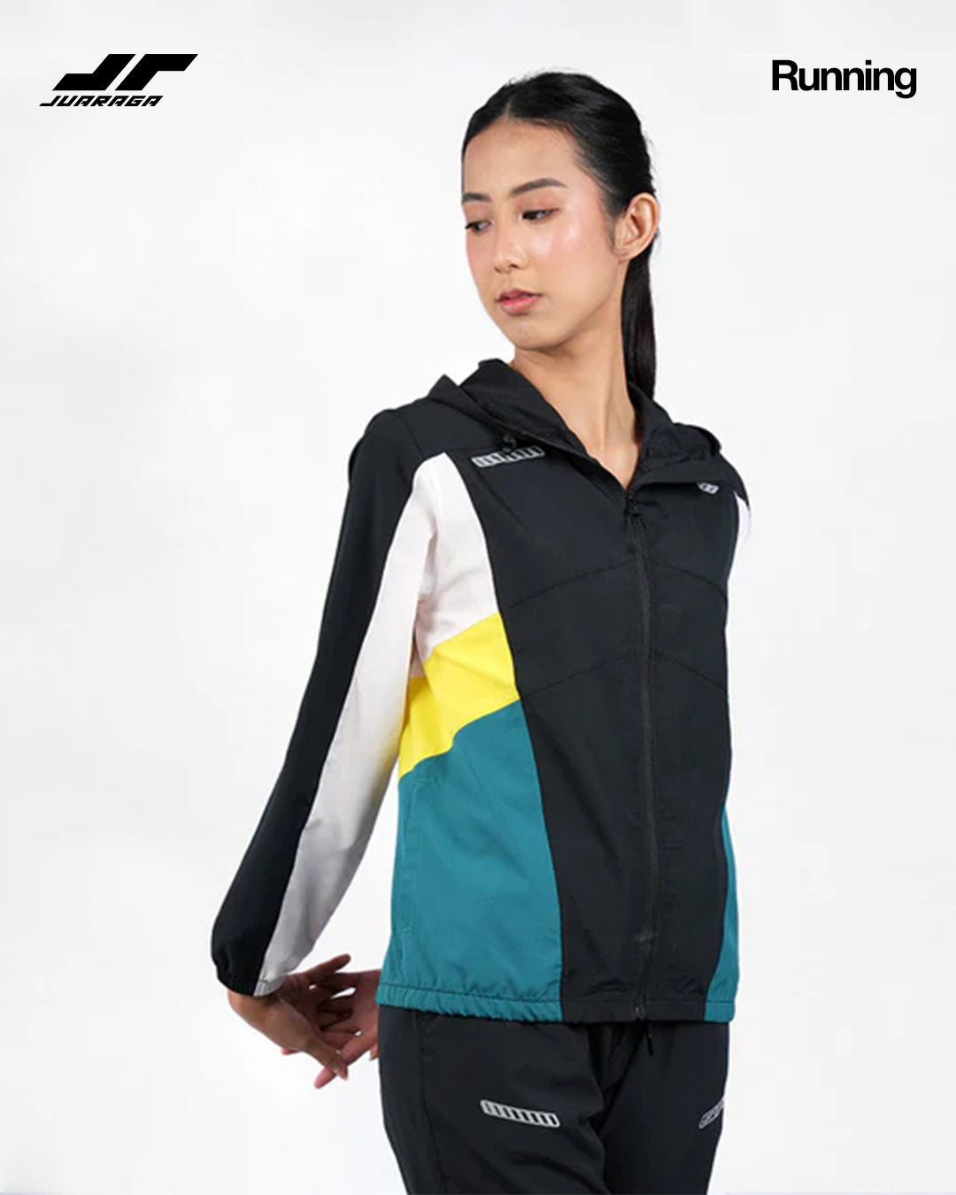 Juaraga Jaket Sport - Wanita JR Bloom - Hitam