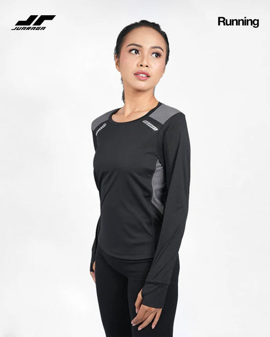Juaraga Jersey Sport - Wanita JR Max - Hitam