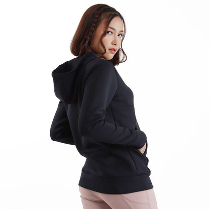 Juaraga Sweater Woman Hoodie - JR Cozy - Hitam