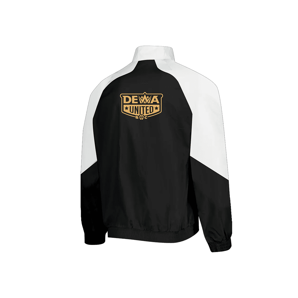 Juaraga Dewa United Basketball Jaket Winguard 2024 - Hitam