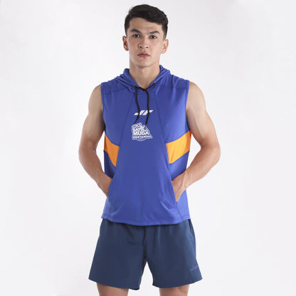 Juaraga Satria Muda Shooting Shirt Hoodie Basket 2023 - Biru