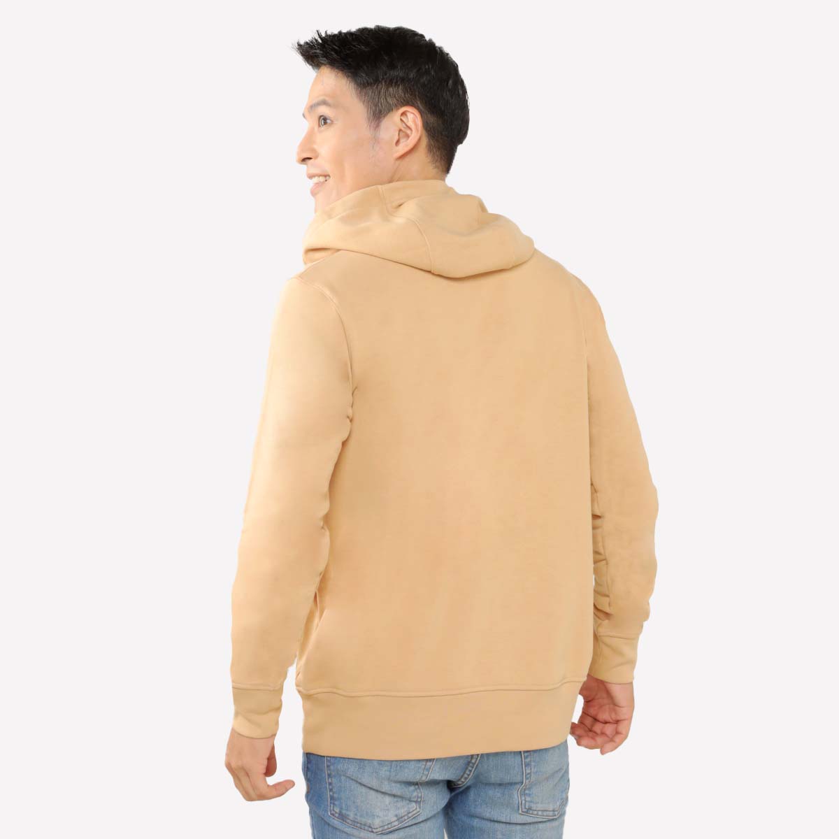 Juaraga Sweater Hoodie - JR Solid - Coklat
