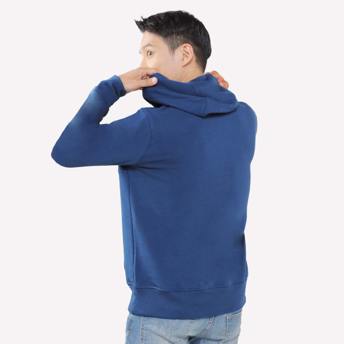 Juaraga Sweater Hoodie - JR Solid - Navy